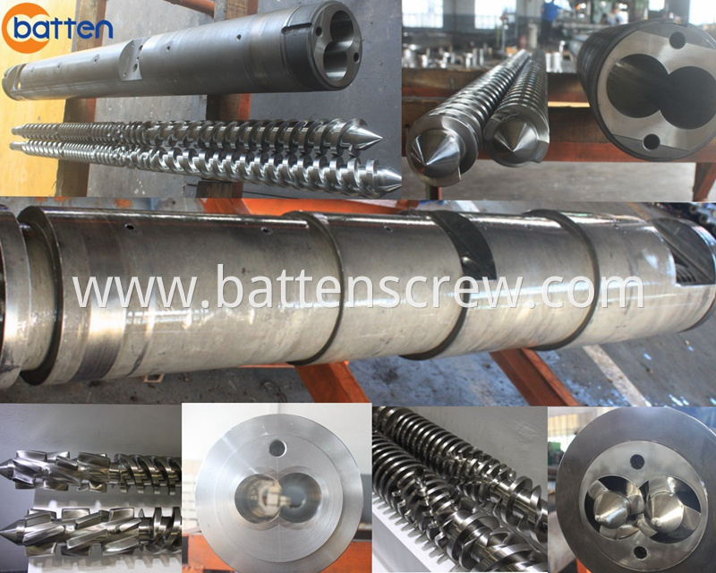BANDERA 2B 110N screw barrel / twin screw barrel 110-22 for Bandera extrusion Italy machine